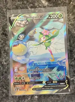 Pokemon TCG Hisuian Lilligant v Astral Radiance 163/189 Holo Ultra Rare NM - Image 1