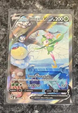 Pokemon TCG Hisuian Lilligant v Astral Radiance 163/189 Holo Ultra Rare NM - Image 3