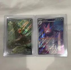 Pokemon TCG Nintendo Holo Full Art Lot - Chespin 087/086 Crobat 093/086 (2) - Image 1