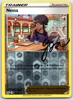 Nessa 136 Holo R Crown Zenith Pokemon NM/M - Image 1