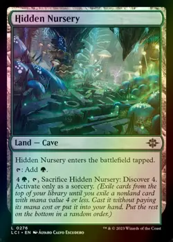 MTG Hidden Nursery Foil ** The Lost Caverns of Ixalan ** English - Image 1