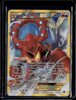 Pokemon XY - Steam Siege Volcanion EX (Secret) 115/114 - Image 1