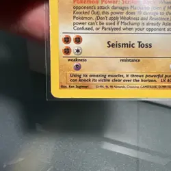 Pokemon 1st edition Machamp Base Set 8/102 Holo Rare - Image 5