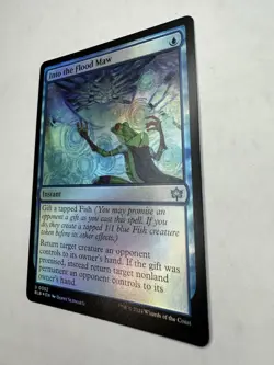 MTG Into the Flood Maw Bloomburrow Foil - Image 3