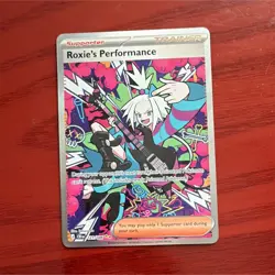 The Pokemon Company Roxie's Performance Rare Trainer 221/086 Cosmic Eclipse EN - Image 1
