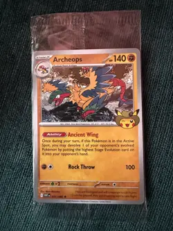 Pokemon Fossil Museum Field Museum Chicago Archeops Promo Card Sealed IN HAND - Image 3