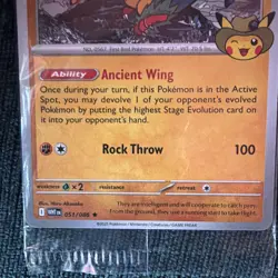 Pokemon Fossil Museum Field Museum Chicago Archeops Promo Card Sealed IN HAND - Image 5