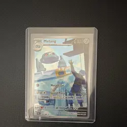 Pokemon Metang Holo 100 HP 094/198 Chilling Reign Rare EN 2021 - Image 1