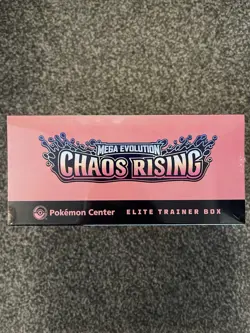Pokemon TCG Chaos Rising Pokemon Center ETB (New & Sealed) - Image 5