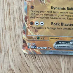 Golem EX 076/165 - Pokemon 151 - Holo Double Rare Holofoil Near-Mint NM - Image 3