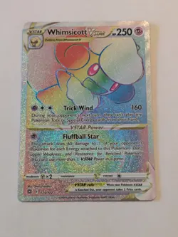Whimsicott VSTAR - 175/172 - Pokemon Brilliant Stars Sword Shield Secret Rare NM - Image 1