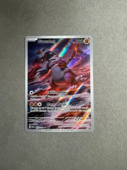 Groudon 199/182 Illustration Rare Paradox Rift Pokemon Lightly Played - Image 1