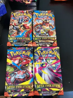 Pokemon TCG: Mega Evolution Booster Packs ME01 Random Art - Image 1