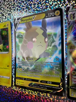 Pokemon TCG: Full Art 038/072 Morpeko VMAX; Ultra Rare 079/202 Morpeko V - Image 4