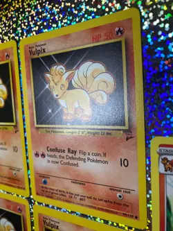 Pokemon TCG Regular Non-Holo: Base Set 2 99/130 Vulpix (x4); 030/264 Ninetales - Image 4