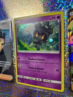 Pokemon TCG: Cosmos Holo Promo SM93 Marshadow; Promo SM59 Marshadow GX - Image 5