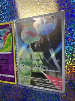 2024 Pokemon TCG Twilight Masquerade Illustration Rare 179/167 Chimecho - Image 3