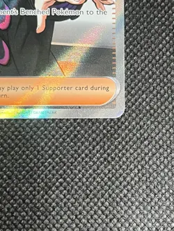 Pokemon Boss's Orders [Corbeau] Full Art Trainer Supporter ASC 256/217 Holo - Image 5