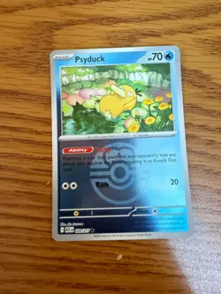 Psyduck (Love Ball) 039/217 Holo Common Ascended Heroes Pokemon Reverse Holo NM - Image 1