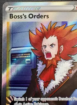 2022 Pokemon FULL ART - Boss's Orders - TG24/TG30 - ULTRA RARE - Lost Origin - Image 5