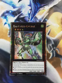 Yugioh Yu-Gi-Oh! Daigusto Emeral RA04-EN163 Quarter Century Secret Rare - Image 1