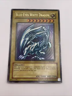 Yu-Gi-Oh! Blue-Eyes White Dragon Ultra Rare SDK-001 Starter Deck Kaiba Unlim LP - Image 1