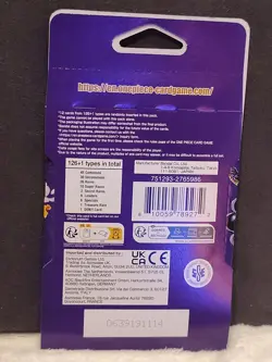 One Piece TCG OP-10 Royal Blood Sleeved Booster Pack- Sealed - Image 2