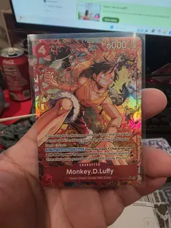 Monkey.D.Luffy Alt Art (OP16-015) | OP16 - The Time of Battle | ENGLISH - Image 1