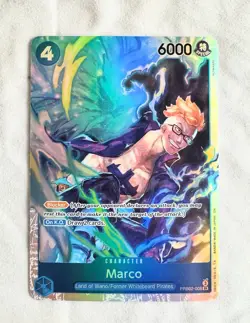 One Piece Marco PRB02-008 Premium Booster Vol. 2 Super Rare Foil - Image 1