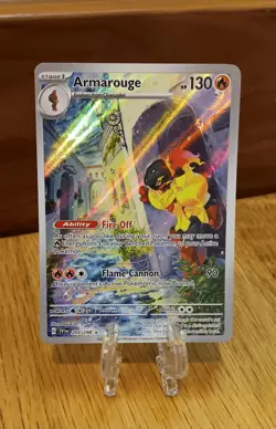 Armarouge 203/198 Scarlet & Violet Base Set Holo POKEMON PACK FRESH 🔥 NM - Image 1