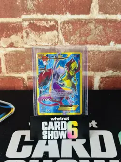 Pokemon XY Breakpoint Mewtwo EX Full Art Holo Card 163/162 LP Condition - Image 1