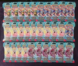 Lot of 30 - Pokemon TCG S & V: Journey Together - Booster Pack Sleeves FREE SHIP - Image 1