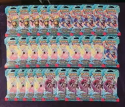 Lot of 30 - Pokemon TCG S & V: Journey Together - Booster Pack Sleeves FREE SHIP - Image 2