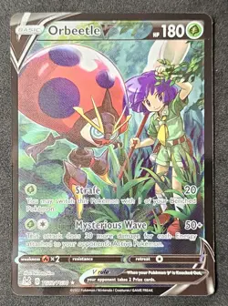 SWSH11: Lost Origin Trainer Gallery ORBEETLE V Ultra Rare #TG12/TG30 Pokemon TCG - Image 1