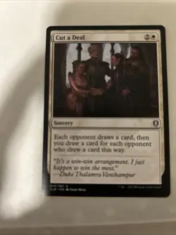Cut a Deal Commander Legends: Battle for Baldur's Gate Regular - Image 1