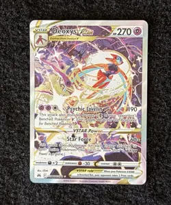 Pokemon Deoxys VSTAR Crown Zenith Galarian Gallery GG46/GG70 Holo UR - Image 1