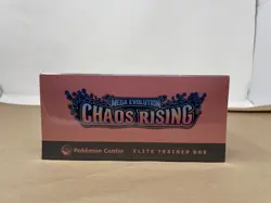 Pokemon Chaos Rising Pokemon Center ETB Elite Trainer Box Factory Sealed New - Image 5