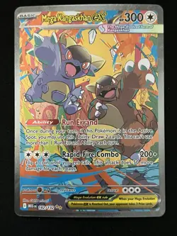 Mega Kangaskhan ex 182/132 Me01: Mega Evolution Holo - Pokemon TCG Card - Image 1