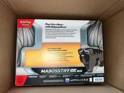 Pokemon Mabosstiff Ex Box Factory 2 Promo Cards 4 Booster Packs 1 Oversized Card - Image 2