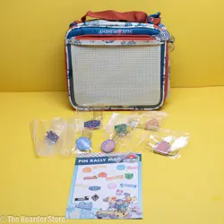 Pokemon Worlds 2025 Pin Binder And Pin Rally Complete Set Bundle - Image 1