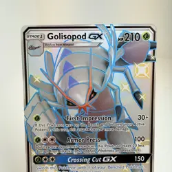 Pokemon Golisopod GX Ultra Rare Full Art Holo SV48/SV94 Hidden Fates - Image 3