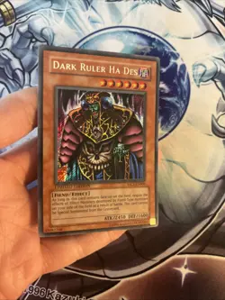 (MC1) Yugioh Dark Ruler Ha Des MC1-EN006 Secret Rare Limited Edition LP - Image 2