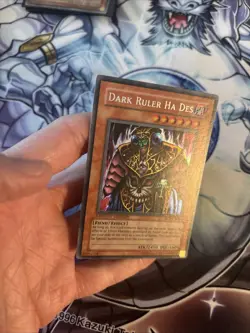 (MC1) Yugioh Dark Ruler Ha Des MC1-EN006 Secret Rare Limited Edition LP - Image 4