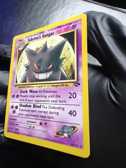Gengar – Gym Challenge – NM Non‑Holo – Vintage Pokemon TCG 29/132 - Image 4