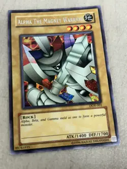 Yugioh Magnet Warrior Set DOR-001/002/003 ALPHA BETA GAMMA NM-Mint Lot - Image 2