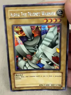 Yugioh Magnet Warrior Set DOR-001/002/003 ALPHA BETA GAMMA NM-Mint Lot - Image 3