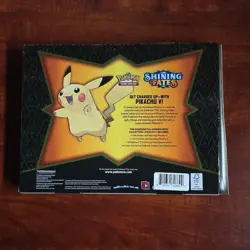 Pokemon TCG Shining Fates Pikachu V Collection Box Booster Promo English 2021 6+ - Image 2