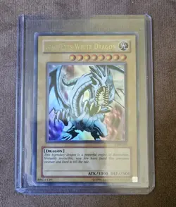 Yugioh Legend of Blue-eyes White Dragon LOB-001 Ultra Rare - Image 1