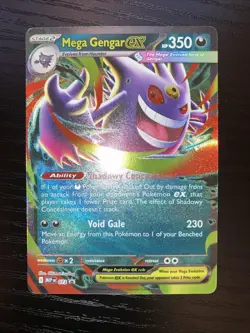 Mega Gengar ex 073 Moonlit Tin Holo Promo Pokemon English NM - Image 2