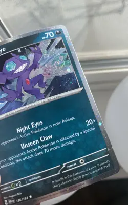 2023 Pokemon TCG Sableye Cosmos Holo Promo Rare 🌀 2 Swirls NM - Image 3